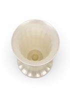 Ваза для цветов, 1 л, d=14 см, h=24 см, пластиковая, белая - Фото 5