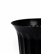 Ваза для цветов, 2.5 л, d=16 см, h=30 см, пластиковая, чёрная - Фото 2