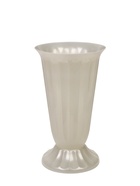 Ваза для цветов 17л d29см h52см "Цветочная", цвет белый 10971213