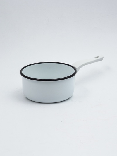 УЦЕНКА Ковш 0.6 л б/деколи, пл. ручка, цил