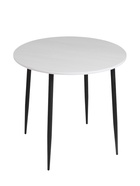 Стол кухонный круглый «Лакси», 785×785×755 мм, цвет ясень белый - Фото 5