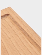 УЦЕНКА Доска разделочная с кровостоком, из цельной березы, 40х20х2 см, покрыта маслом - Фото 2