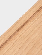 УЦЕНКА Доска разделочная с кровостоком, из цельной березы, 40х20х2 см, покрыта маслом - Фото 5