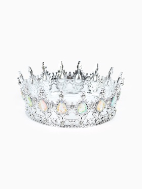 Набор декора для торта: топпер, корона, свеча