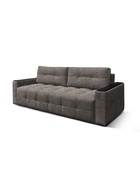 УЦЕНКА Диван "СИМПЛ КЛЕТКА" с МДФ Ткань Вивальди 8 шоколад - Фото 4