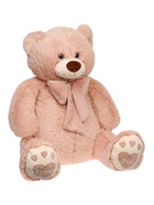 Мягкая игрушка «Медведь Пьер», с бантом, пудровый,130 см 10969557