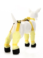 Ботинки - чулки для собак, размер S, длина лап 30-35, ДС 16-22, ОШ 12-40 см, жёлтые - фото 65464079