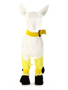 Ботинки - чулки для собак, размер XL, длина лап 46-62, ДС 20-32, ОШ 26-64 см, жёлтые - фото 65464101