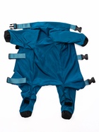 Ботинки - попона для собак, ДС 35 см, вес 8-10 кг, синие - фото 65464138