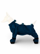 Ботинки - попона для собак, ДС 38 см, вес 11-13 кг, синие - фото 65464142