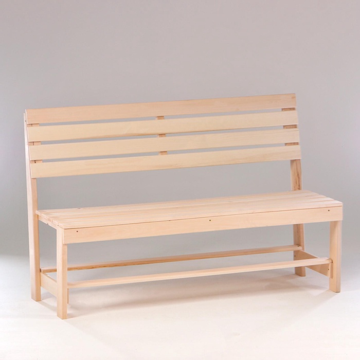 УЦЕНКА Скамейка, наличник 140×50×90 см «Добропаровъ» - Фото 1