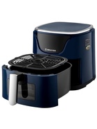 УЦЕНКА Аэрогриль BRAYER 2036BR, 1500 Вт, 5 л, 7 программ, 200°С, LCD-дисплей таймер, решётка, синий - Фото 7