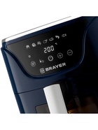 УЦЕНКА Аэрогриль BRAYER 2036BR, 1500 Вт, 5 л, 7 программ, 200°С, LCD-дисплей таймер, решётка, синий - Фото 10