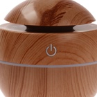 УЦЕНКА Увлажнитель воздуха HM-11, ультразвуковой 200 мл, подсвет., светлое дерево 10980488