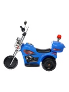 УЦЕНКА (Нет крыла/диска, ржавчина, не работает аккумулятор) Электромобиль «Чоппер», синий - Фото 2