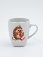 УЦЕНКА Набор детской посуды Дулевский фарфор «Белочка», 3 предмета: тарелка 175 мл, миска 360 мл, кружка 210 мл, белый, другой рисунок кружки 10980555