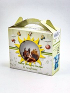 УЦЕНКА Набор детской посуды Дулевский фарфор «Белочка», 3 предмета: тарелка 175 мл, миска 360 мл, кружка 210 мл, белый, другой рисунок кружки 10980555