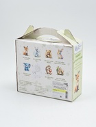 УЦЕНКА Набор детской посуды Дулевский фарфор «Белочка», 3 предмета: тарелка 175 мл, миска 360 мл, кружка 210 мл, белый, другой рисунок кружки 10980555