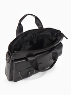 Сумка мужская, деловая, А4, на молнии, с длинным ремнём, чёрная - Фото 11