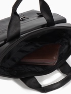 Сумка мужская, деловая, А4, на молнии, с длинным ремнём, чёрная - Фото 8