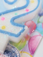 УЦЕНКА Свеча для торта «‎Горошек»‎, цифра "2", блестки, 7 см, МИКС 10980587