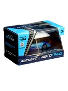 УЦЕНКА АВТОГРАД Автобус металлический «Междугородний», масштаб 1:64, №SL-2515 цв:синий 10980594