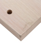 УЦЕНКА Шкаф распашной двухстворчатый, 810×500×2100, дуб вотан/белый - Фото 12