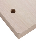 УЦЕНКА Шкаф распашной двухстворчатый, 810×500×2100, дуб вотан/белый - Фото 5