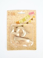 УЦЕНКА Свеча в торт юбилейная "Грань" (набор 2 в 1), цифра 15, цифра 51, золотой металлик, 6,5 см 93 - Фото 5