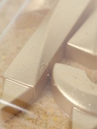 УЦЕНКА Свеча в торт юбилейная "Грань" (набор 2 в 1), цифра 15, цифра 51, золотой металлик, 6,5 см 93 - Фото 8