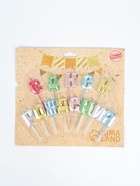 УЦЕНКА Набор свечей для торта "С Днём Рождения", разноцветные 10980665