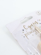 УЦЕНКА Свеча в торт "Юбилейная", цифра 15, 10 см, шампань - Фото 10