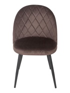 Стул мягкий для кухни «Грейс», обивка velutto 24, цвет шоколад - фото 68174235