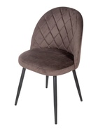Стул мягкий для кухни «Грейс», обивка velutto 24, цвет шоколад - фото 68174236