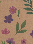 Бумага упаковочная крафтовая «Сиреневые цветы», 50 × 70 см - Фото 4