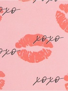 Бумага упаковочная крафтовая «Поцелуи», 70×100 см - Фото 4