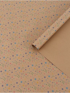 Бумага крафтовая «Искры», 70 ×100 см