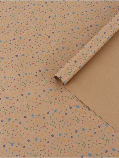 Бумага крафтовая «Искры», 70 ×100 см