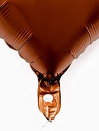 Воздушные шары фольгированные 17" «Сердце», шоколадный сатин, набор 5 шт. 10925483