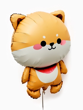 Воздушный шар фольгированный 27" «Собачка» (комплект 2 шт)