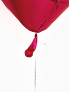 Воздушный шар фольгированный 63" «Сердце», фуксия - фото 65464394