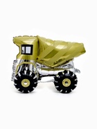 Воздушный шар фольгированный 3D 25" «Зелёный камаз», под воздух 10925493