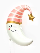 Воздушный шар фольгированный 28" «Розовый месяц» - Фото 3