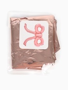 Воздушный шар фольгированный 22" «Бант», розовое - золото 10937007