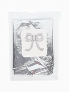 Воздушный шар фольгированный 22" «Бант», серебро (комплект 2 шт) - фото 65464444