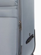 Чемодан на колёсах TEXTURA, 52 л, кодовый замок, с увеличением, 36×25×58 см, 20", серый  (артикул 10940823)  большой выбор товаров оптом и в розницу по низким ценам с доставкой