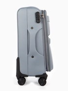 Чемодан на колёсах TEXTURA, 52 л, кодовый замок, с увеличением, 36×25×58 см, 20", серый - Фото 7