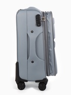 Чемодан на колёсах TEXTURA, 52 л, кодовый замок, с увеличением, 36×25×58 см, 20", серый - Фото 8