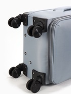 Чемодан на колёсах TEXTURA, 52 л, кодовый замок, с увеличением, 36×25×58 см, 20", серый  (артикул 10940823)  большой выбор товаров оптом и в розницу по низким ценам с доставкой