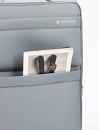 Чемодан на колёсах TEXTURA, 74 л, кодовый замок, с увеличением, 42×26×68 см, 24", серый  (артикул 10940824)  большой выбор товаров оптом и в розницу по низким ценам с доставкой